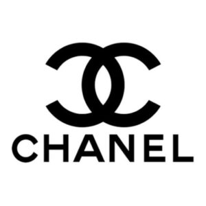 Logotipo Chanel com duas letras C em direção opostas, entrelaçadas